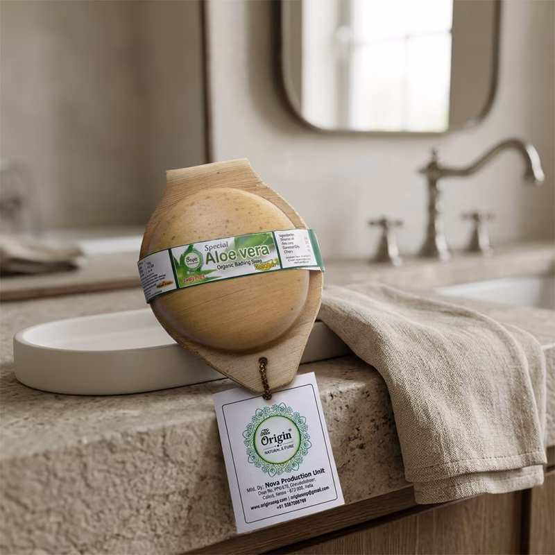 Aloevera Handmade Organic Ayurvedic Soap Herbal Bath Bar