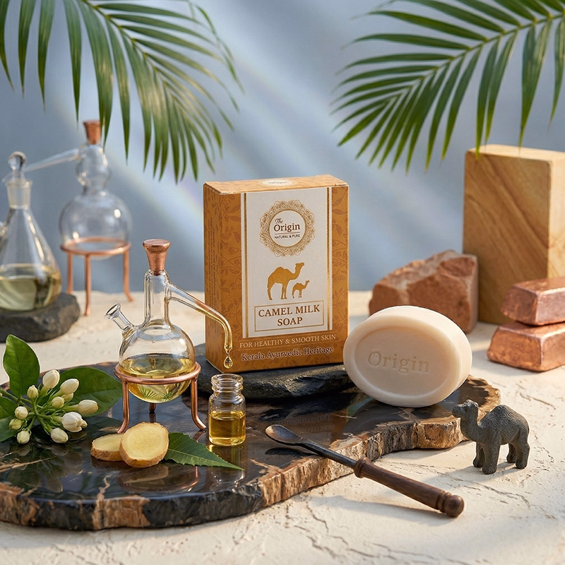 Camel Milk Handmade Organic Ayurvedic Soap 125g Milk Bath Bar