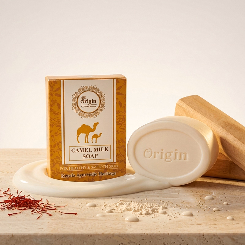 Camel Milk Handmade Organic Ayurvedic Soap 125g Milk Bath Bar
