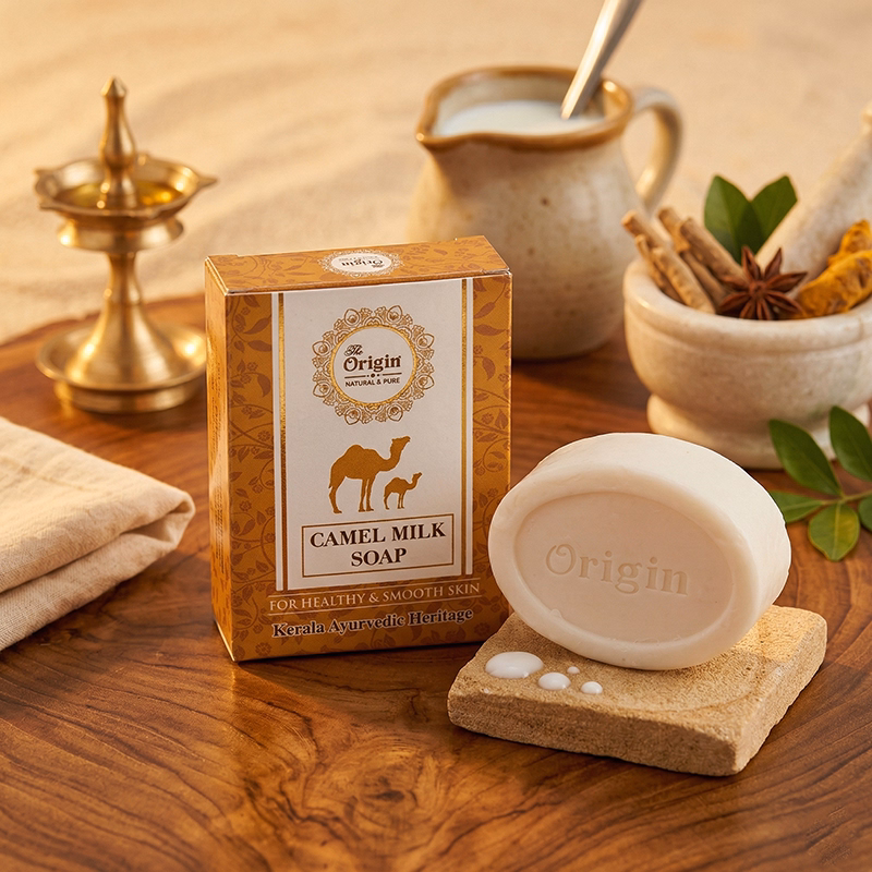 Camel Milk Handmade Organic Ayurvedic Soap 125g Milk Bath Bar