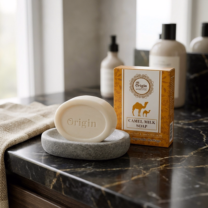 Camel Milk Handmade Organic Ayurvedic Soap 125g Milk Bath Bar