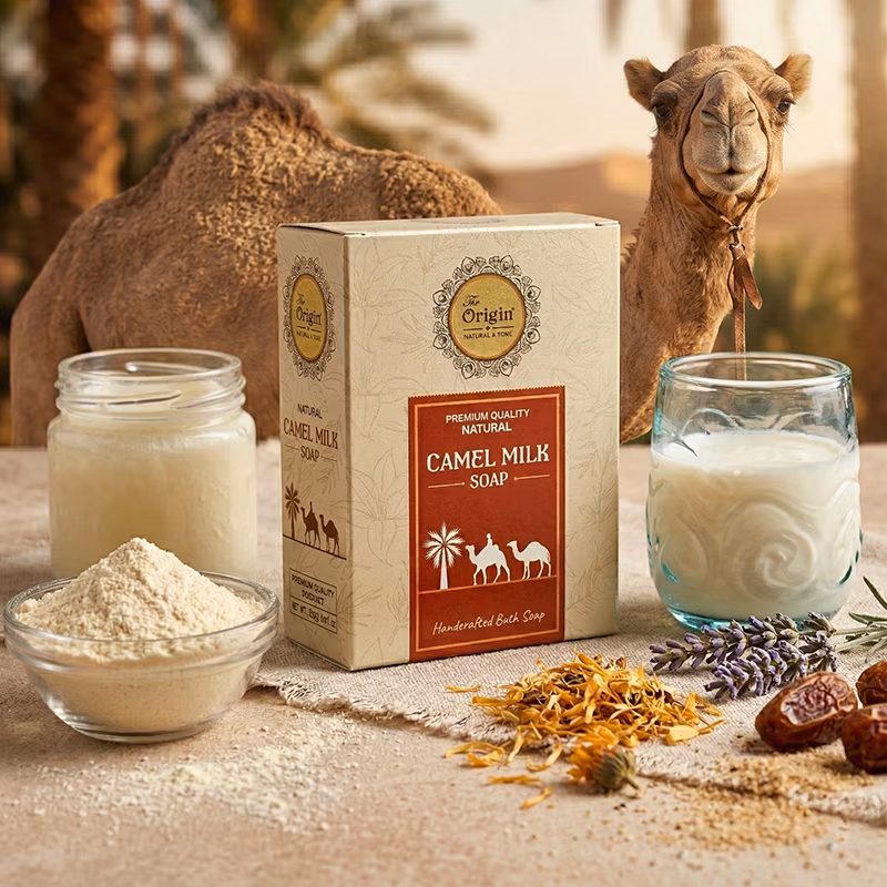 Camel Milk Soap Handmade Organic Ayurvedic Soap 125g Milk Bath Bar
