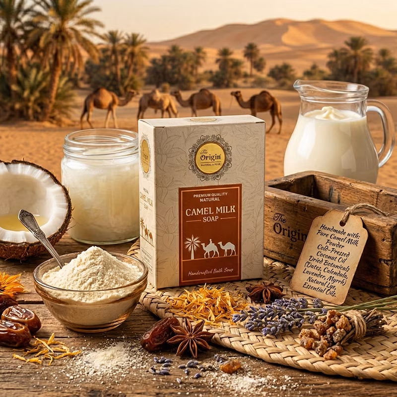 Camel Milk Soap Handmade Organic Ayurvedic Soap 125g Milk Bath Bar