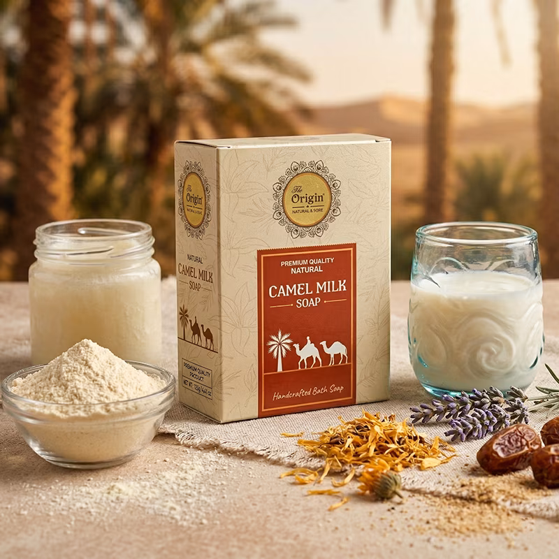 Camel Milk Soap Handmade Organic Ayurvedic Soap 125g Milk Bath Bar