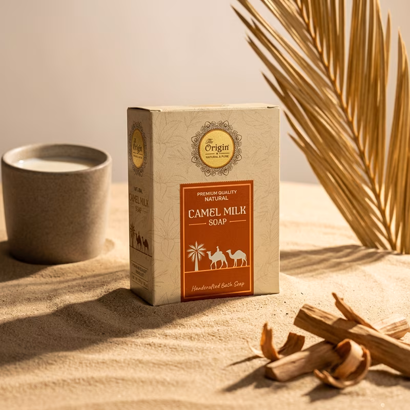 Camel Milk Soap Handmade Organic Ayurvedic Soap 125g Milk Bath Bar