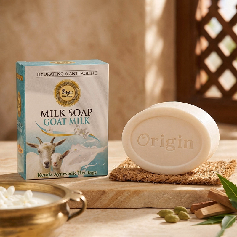 Goat Milk Handmade Organic Ayurvedic Soap 125g Milk Bath Bar