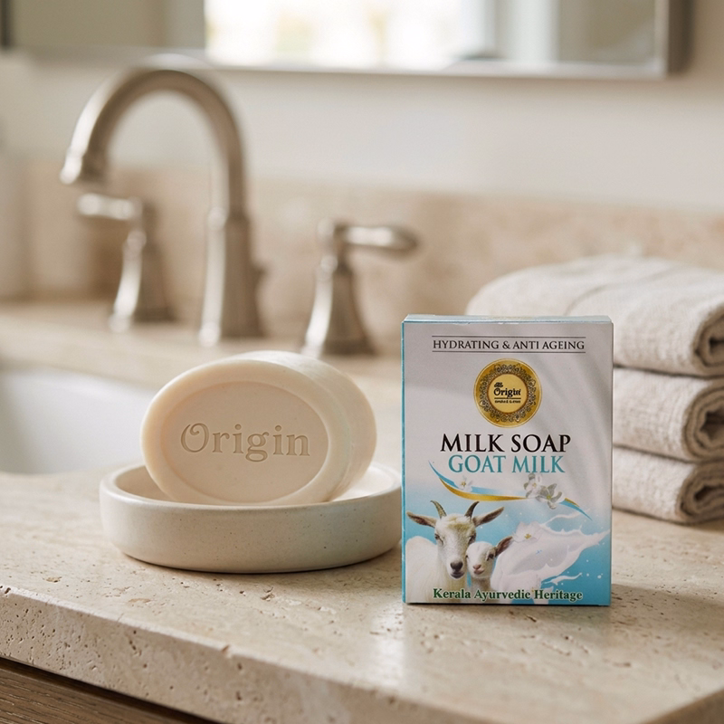 Goat Milk Handmade Organic Ayurvedic Soap 125g Milk Bath Bar