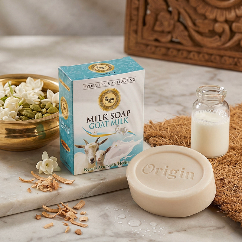 Goat Milk Handmade Organic Ayurvedic Soap 125g Milk Bath Bar