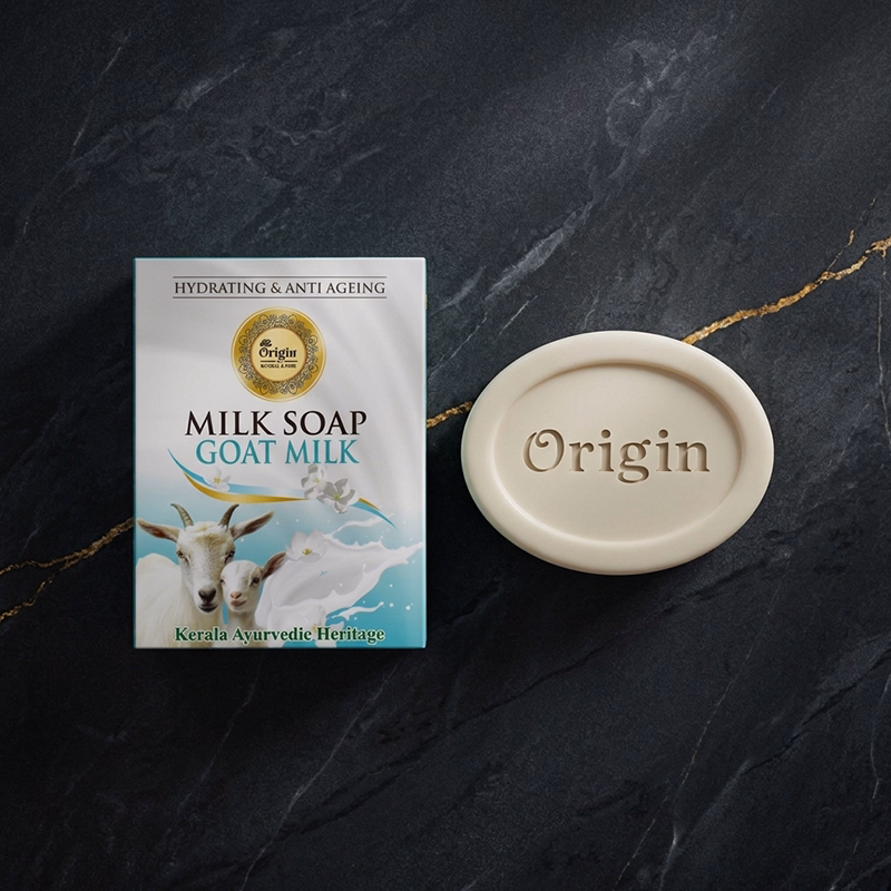 Goat Milk Handmade Organic Ayurvedic Soap 125g Milk Bath Bar