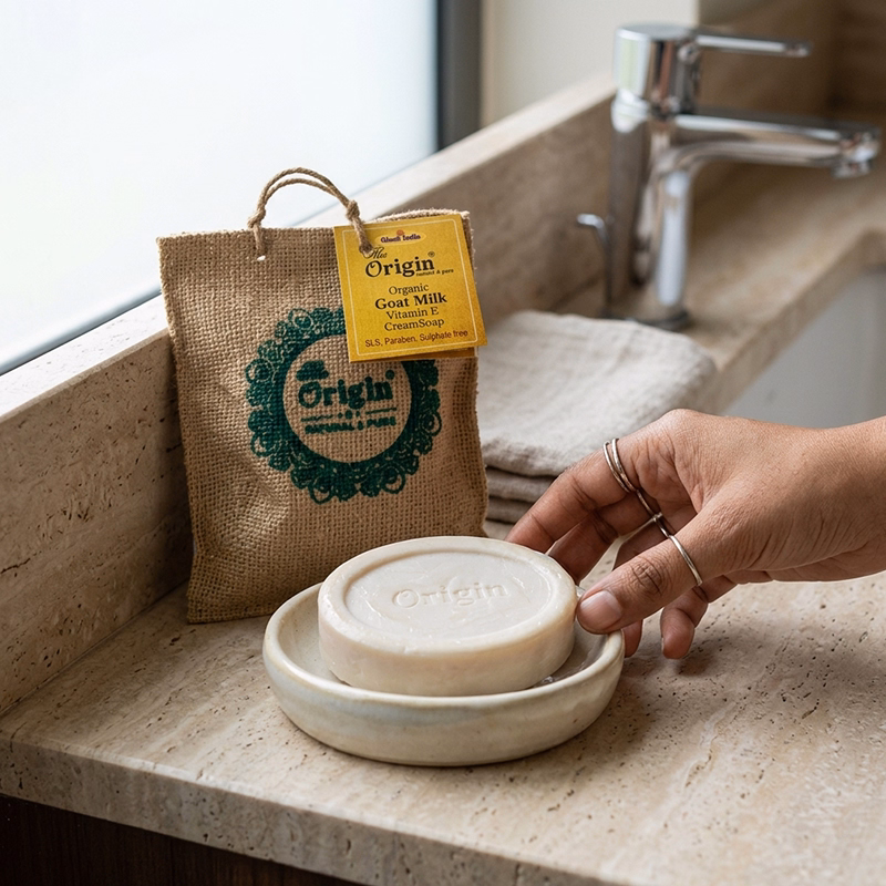 Goat Milk Handmade Organic Ayurvedic Soap 150g Milk Bath Bar
