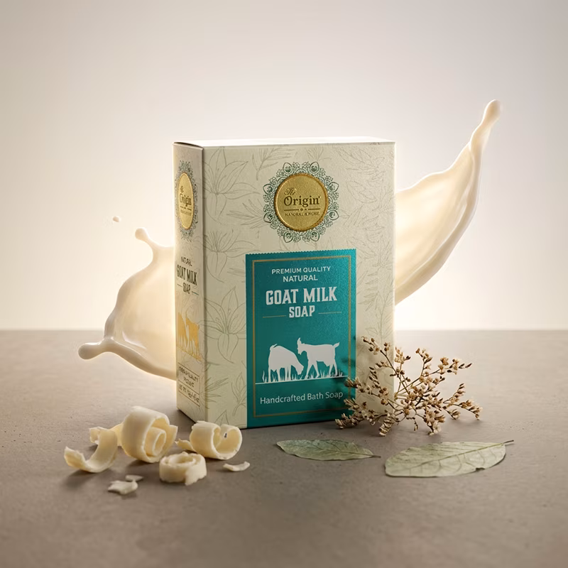 Goat Milk Soap Handmade Organic Ayurvedic Soap 125g Milk Bath Bar