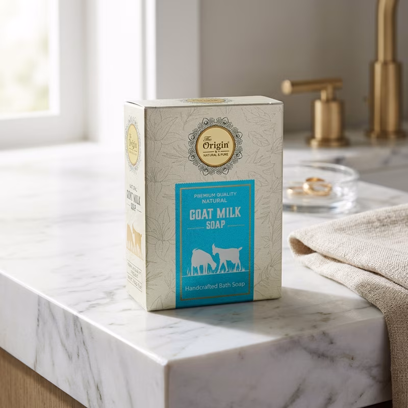 Goat Milk Soap Handmade Organic Ayurvedic Soap 125g Milk Bath Bar