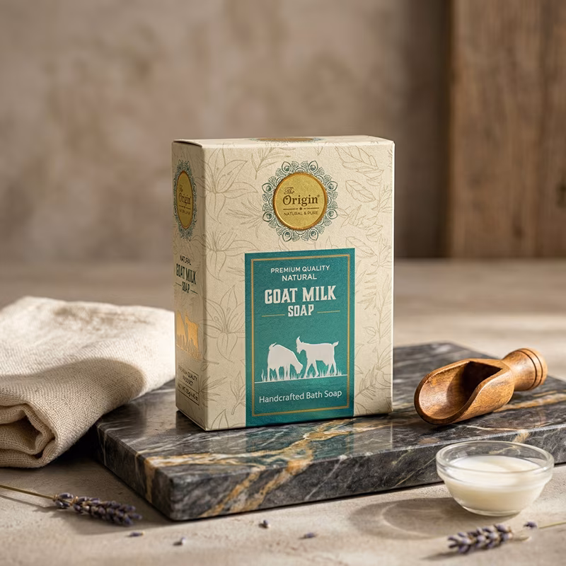 Goat Milk Soap Handmade Organic Ayurvedic Soap 125g Milk Bath Bar