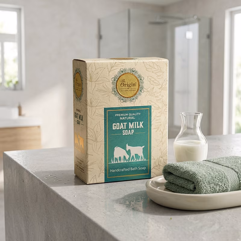 Goat Milk Soap Handmade Organic Ayurvedic Soap 125g Milk Bath Bar