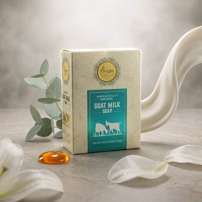 Goat Milk Soap Handmade Organic Ayurvedic Soap 125g Milk Bath Bar