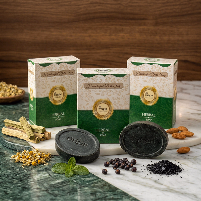 Herbal Handmade Organic Ayurvedic Soap 125g Herbal Bath Bar