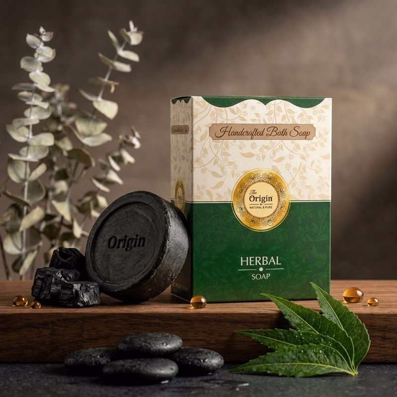 Herbal Handmade Organic Ayurvedic Soap 125g Herbal Bath Bar