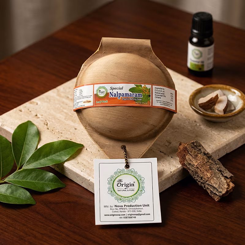 Nalpamaram Handmade Organic Ayurvedic Soap Herbal Bath Bar