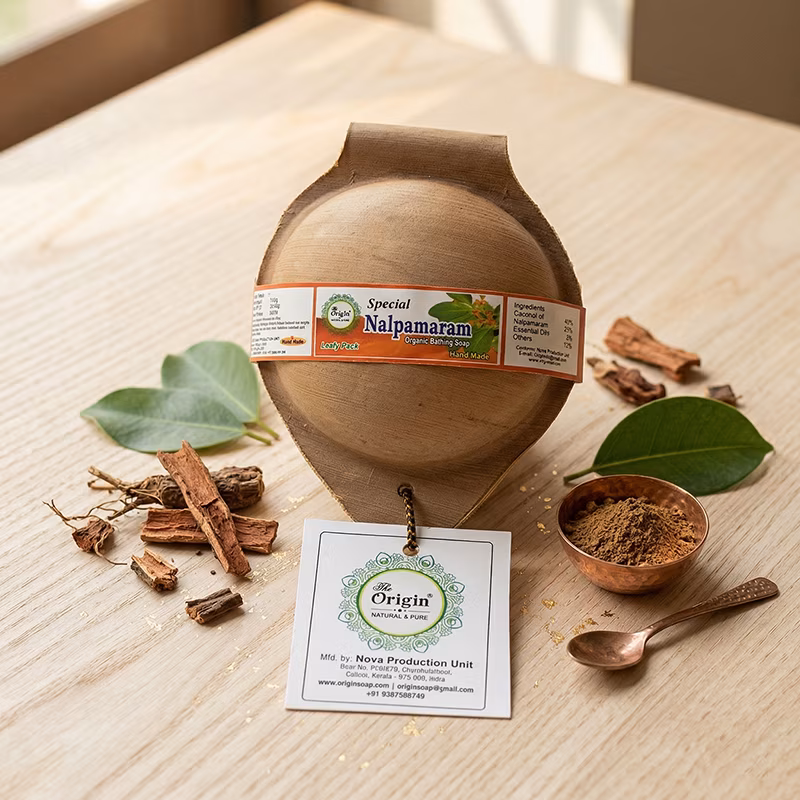 Nalpamaram Handmade Organic Ayurvedic Soap Herbal Bath Bar