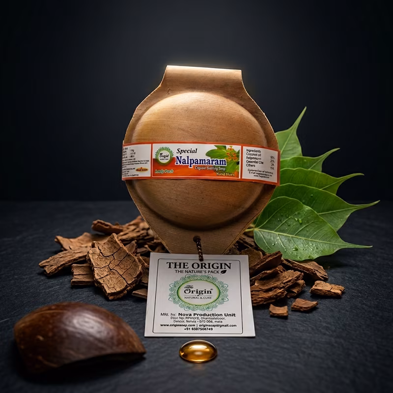 Nalpamaram Handmade Organic Ayurvedic Soap Herbal Bath Bar