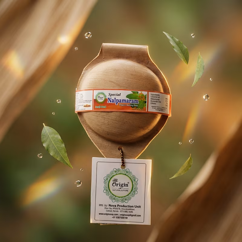 Nalpamaram Handmade Organic Ayurvedic Soap Herbal Bath Bar