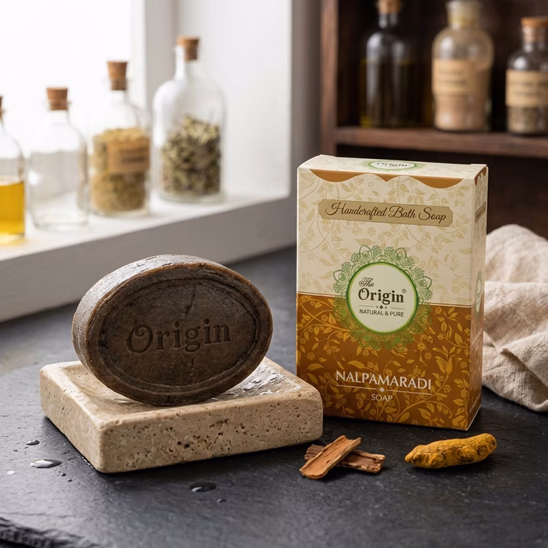 Nalpamaram Handmade Organic Ayurvedic Soap 125g Natural Bath Bar