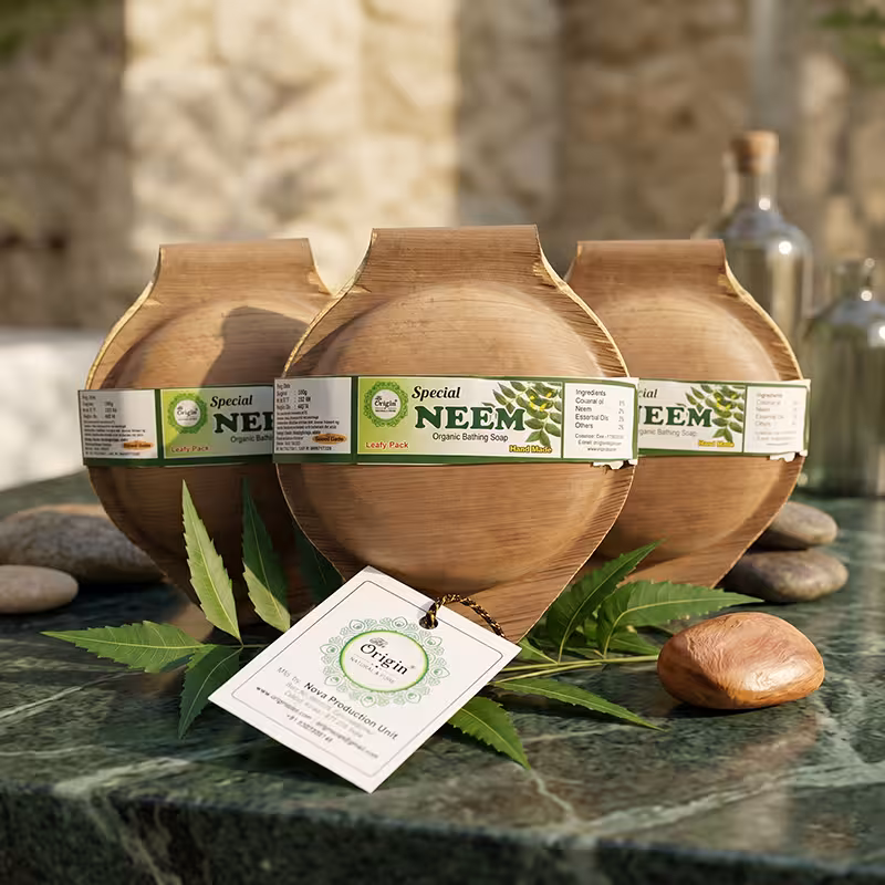 Neem Handmade Organic Ayurvedic Soap Herbal Bath Bar