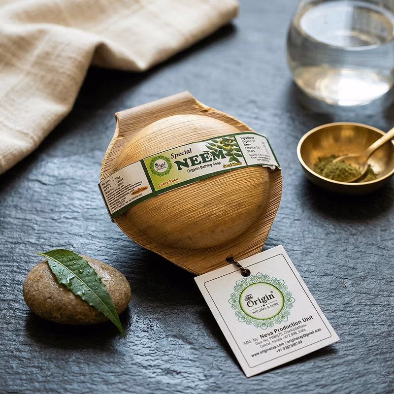 Neem Handmade Organic Ayurvedic Soap Herbal Bath Bar