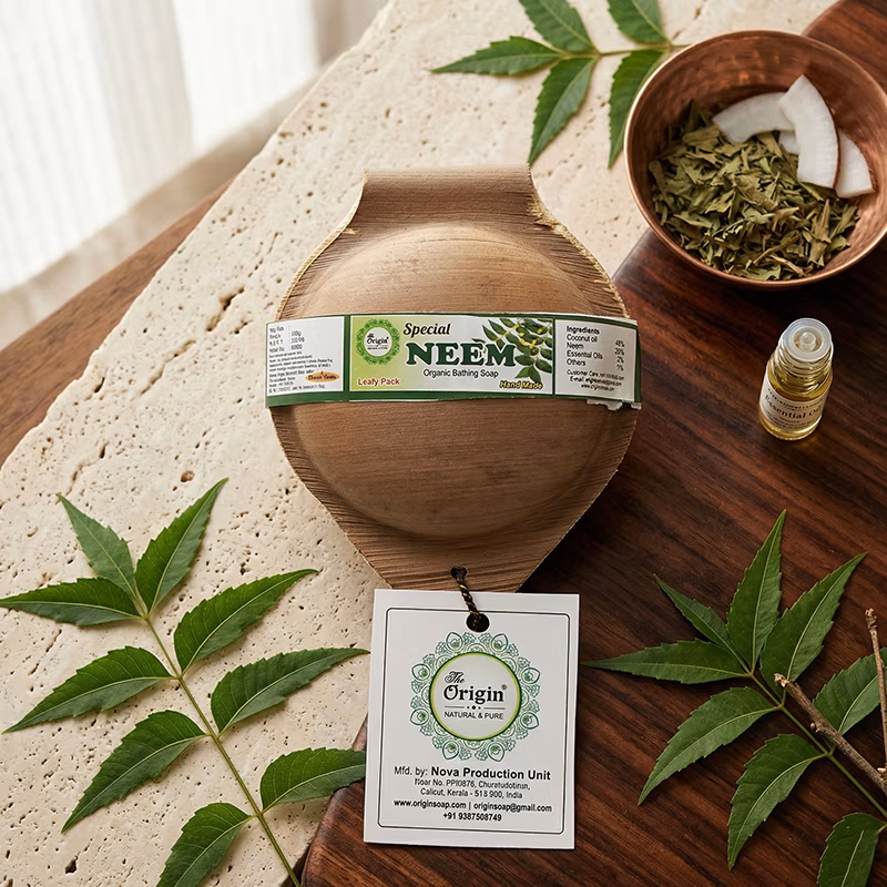 Neem Handmade Organic Ayurvedic Soap Herbal Bath Bar