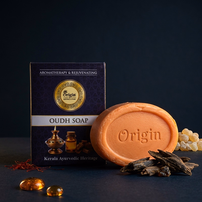 Oudh Soap Handmade Organic Ayurvedic Soap 125g Resin Bath Bar