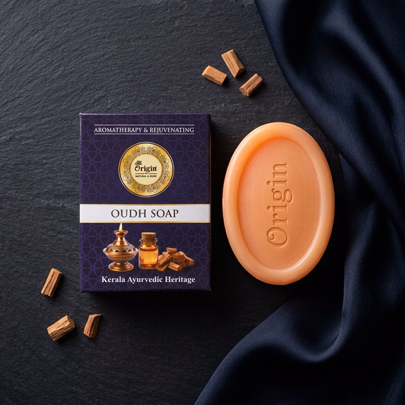 Oudh Soap Handmade Organic Ayurvedic Soap 125g Resin Bath Bar