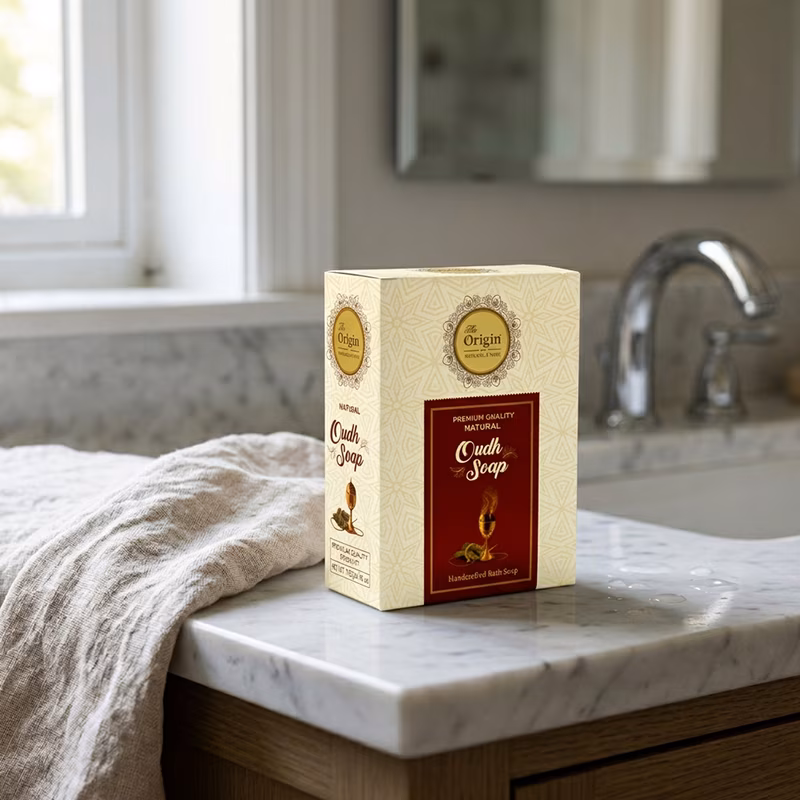 Oudh Soap Handmade Organic Ayurvedic Soap 125g Resin Bath Bar