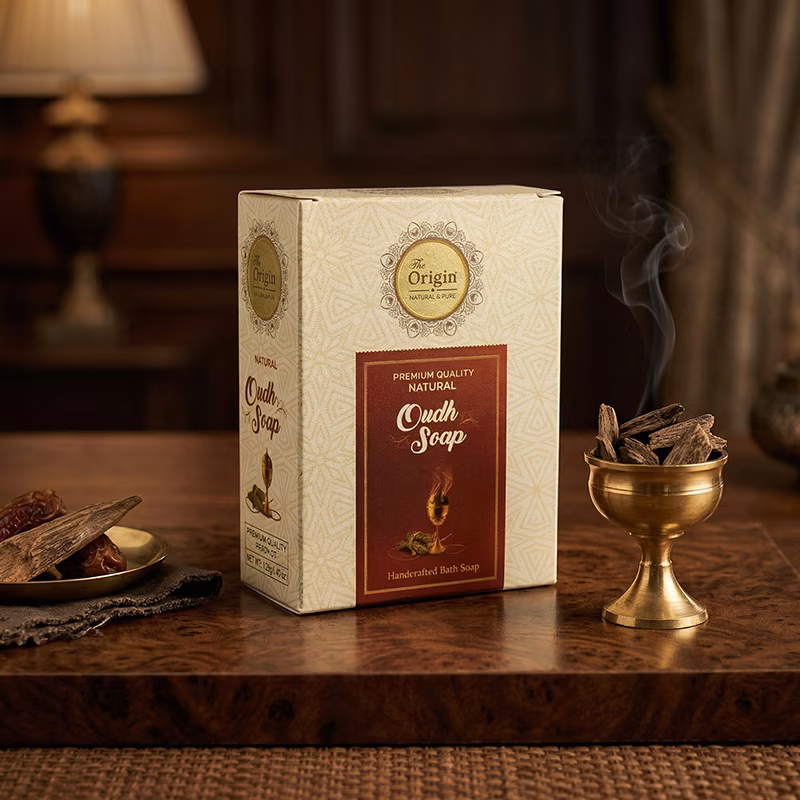 Oudh Soap Handmade Organic Ayurvedic Soap 125g Resin Bath Bar