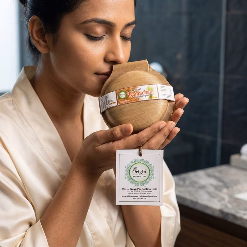 Ramacham Handmade Organic Ayurvedic Soap 100g Organic Bath Bar