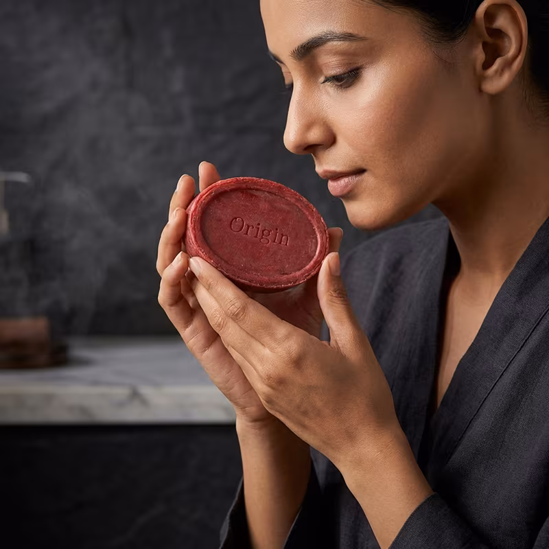 Red Sandal Handmade Organic Ayurvedic Soap 125g Organic Bath Bar