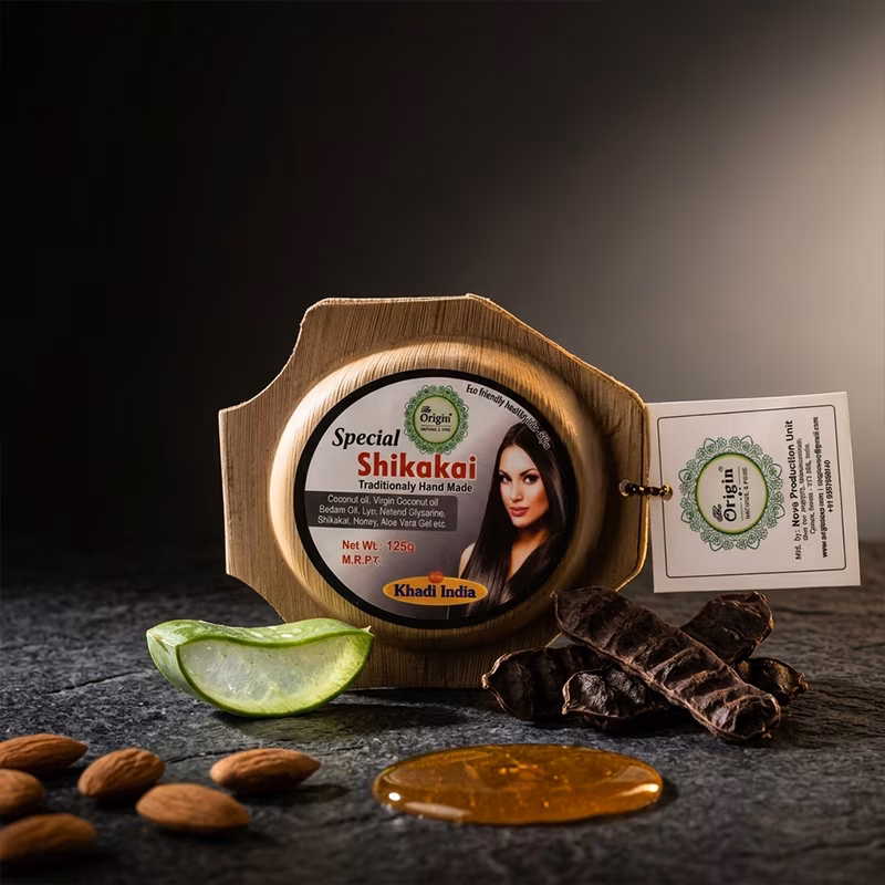 Shikakai Handmade Organic Ayurvedic Soap 125g Herbal Bath Bar