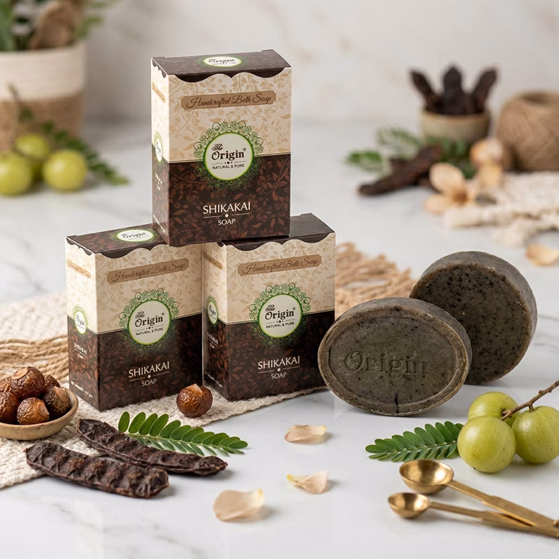 Shikakai Handmade Organic Ayurvedic Soap 125g Natural Bath Bar