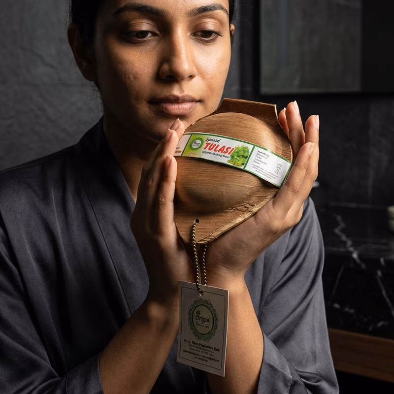 Tulasi Handmade Organic Ayurvedic Soap Herbal Bath Bar