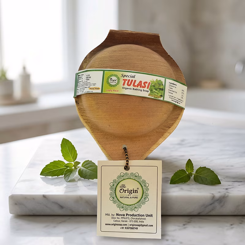 Tulasi Handmade Organic Ayurvedic Soap Herbal Bath Bar